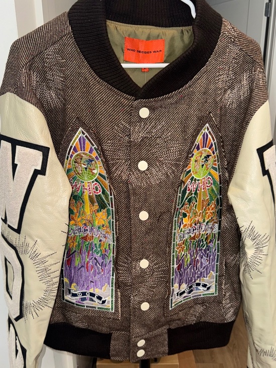 Who decides war Other - Who Decides War Namesake varsity jacket